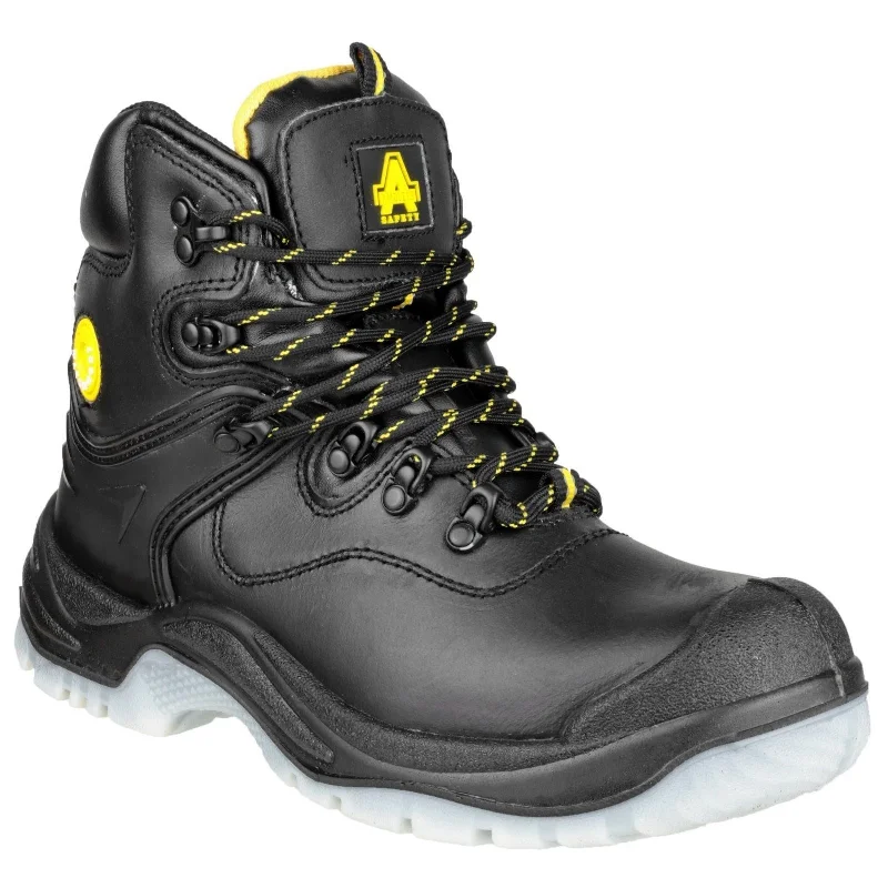 Men's water - repellent leather work & safety boots for outdoor workAmblers FS198 Safety Boots