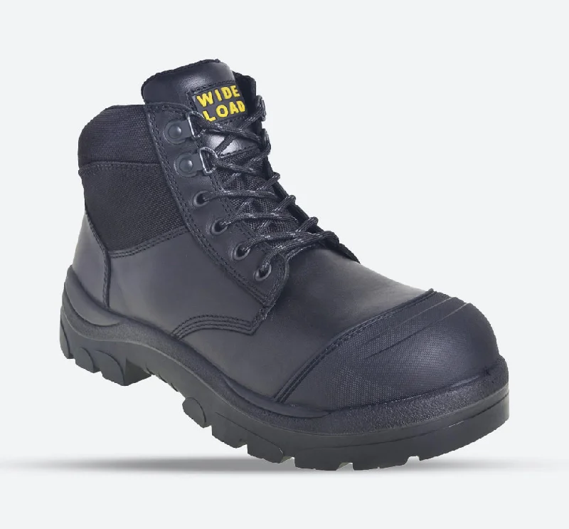 Men's slip - resistant work & safety boots for oily surfacesMen's Wide Fit WIDE LOAD 690BZ Safety Boots