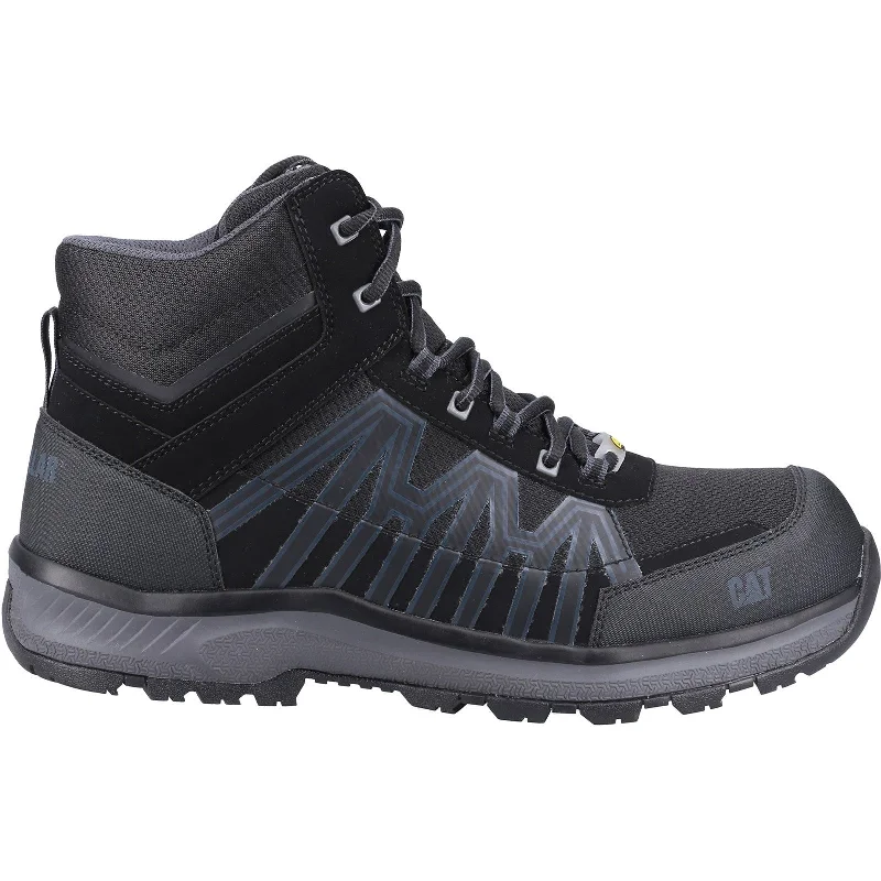 Men's non - metallic work & safety boots for airport security jobsCAT Charge Safety Boots