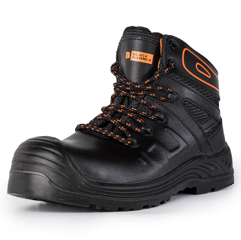 Men's work & safety boots with a reflective strip for low - light visibility6650 Mens Composite Lightweight Safety Boots