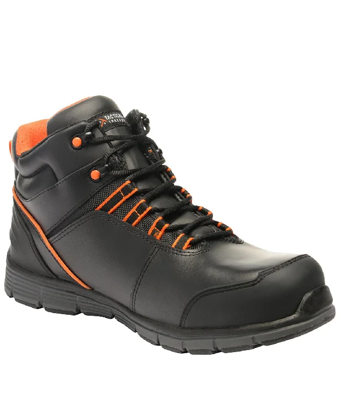 Men's chemical - resistant work & safety boots for laboratory useBlack - TT Dismantle boots