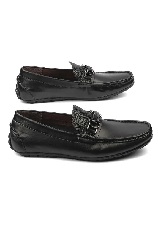 Men's casual shoes with a sporty look and feel LOGO 9295 BKA