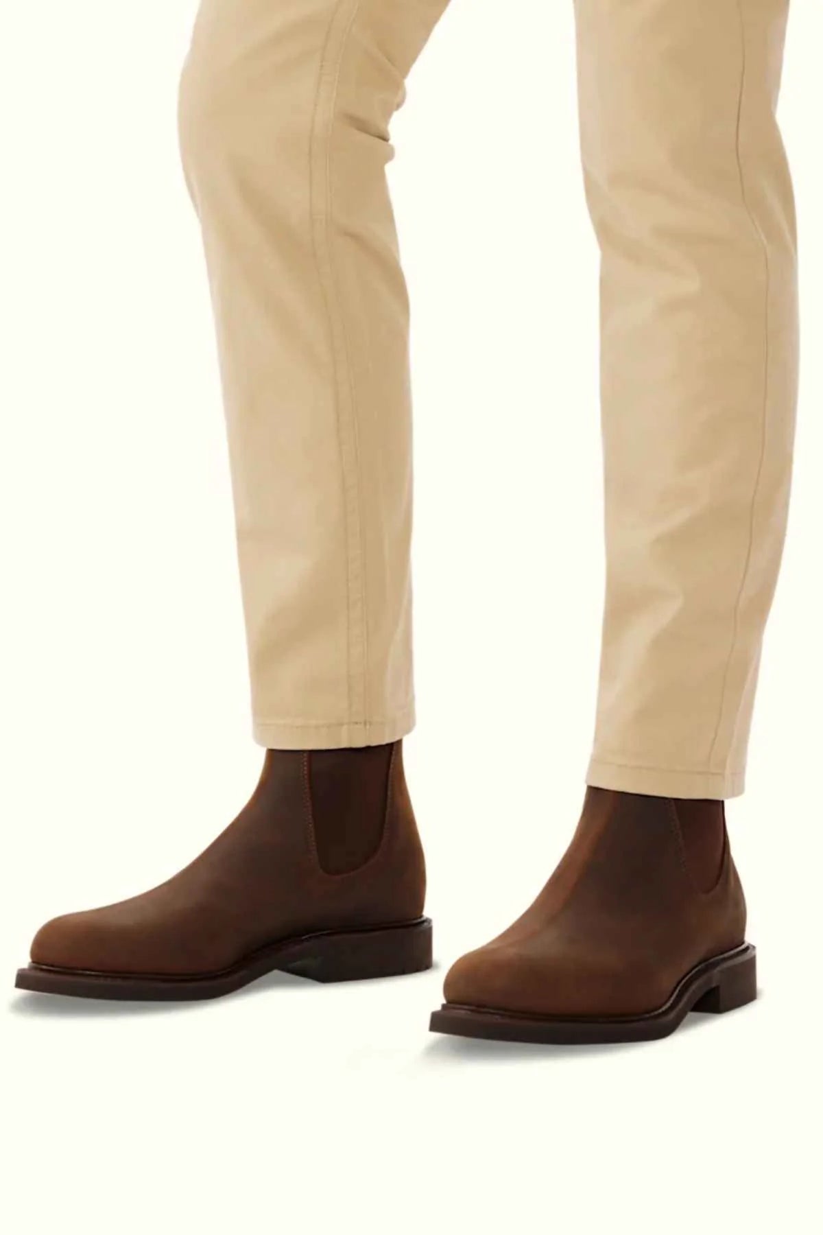 Men's casual shoes with a soft insole for cushioning Comfort Goodwood - Bark