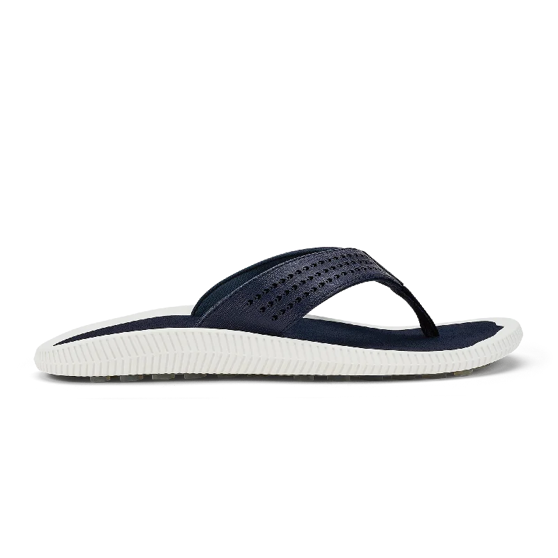 Men's leather sandals with an adjustable strap Men's leather sandals with an adjustable strap Ulele Golf - Trench Blue Men's leather sandals with an adjustable strap Men's leather sandals with an adjustable strap Ulele Golf - Trench Blue