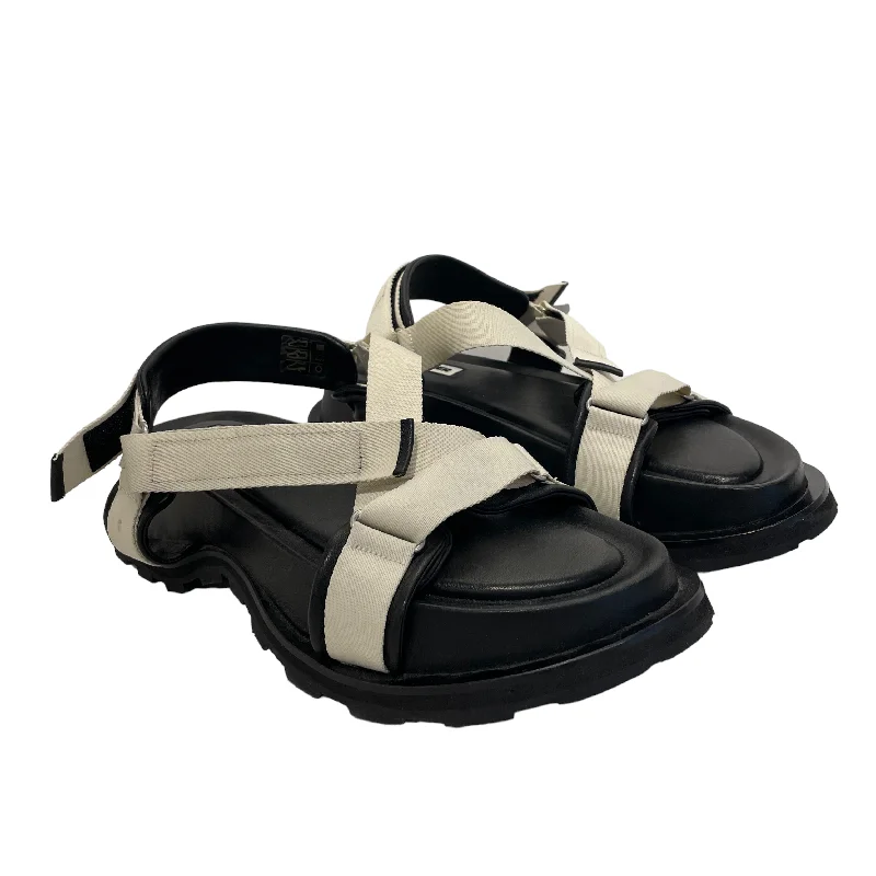 Men's sandals with a buckle closureJIL SANDER/Sandals/US 11/BLK/