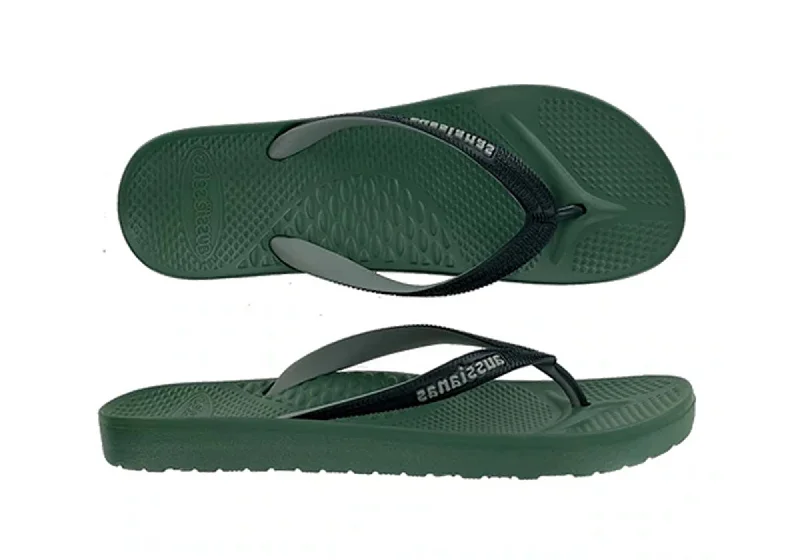 Men's sandals with a cushioned footbedAussie Soles Mens Comfortable 2.5 Arch Support Thongs Flip Flops