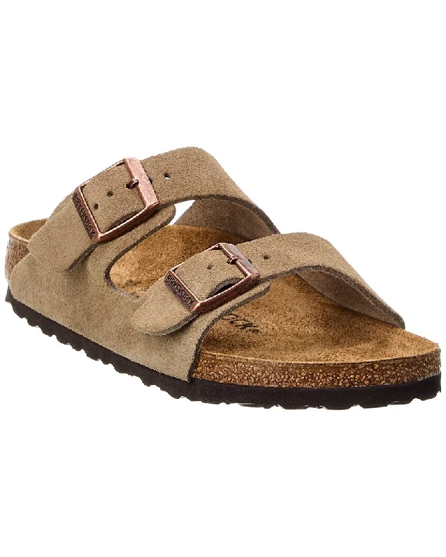 Men's sandals with a removable insole for cleaningBirkenstock Arizona Suede Sandal