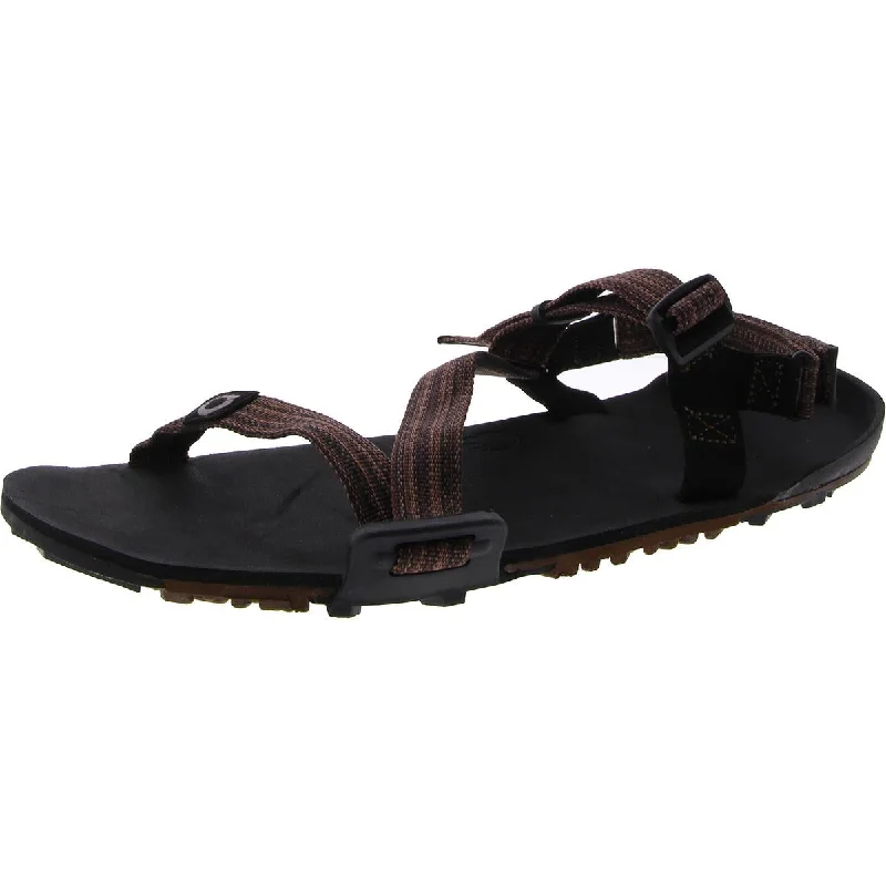 Men's sandals with a toe post designMens Adjustable Strappy Sport Sandals