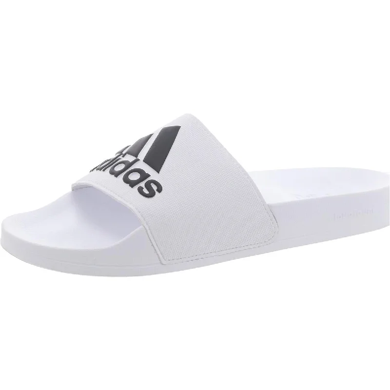 Men's sandals with a pointed toe for a stylish lookADILETTE SHOWER Mens Open toe Slide on Pool Slides