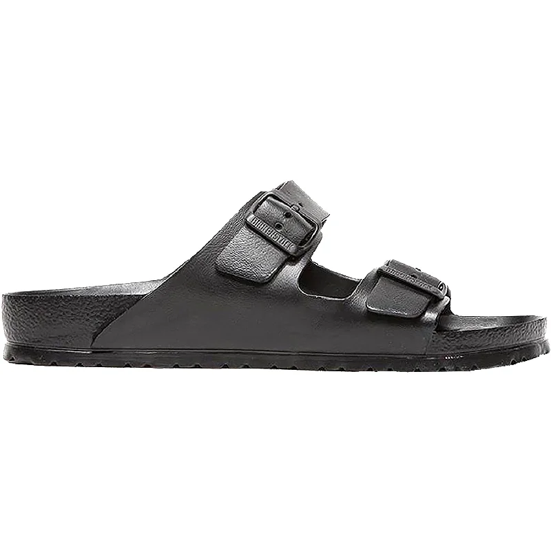 Men's sandals with a wide strap for supportUnisex Birkenstock Arizona Essentials Black EVA Synthetic