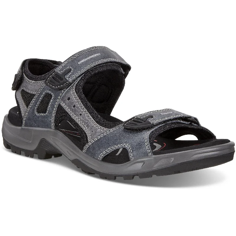 Men's sandals with a shock - absorbing insoleECCO YUCATAN SANDAL MEN'S MARINE