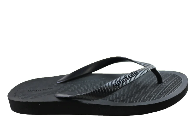 Men's sandals with a shock - absorbing insoleHomyped Healey Mens Supportive Comfort Extra Extra Wide Thongs