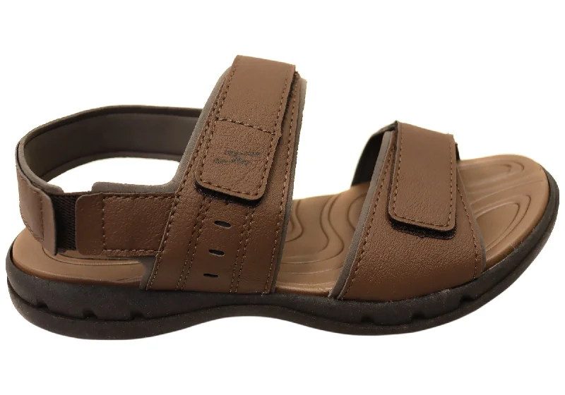 Men's sandals with a flexible sole for easy movementItapua Jackson Mens Comfortable Adjustable Sandals Made In Brazil