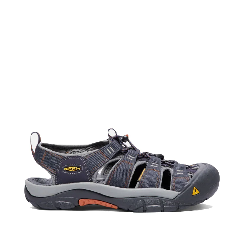 Men's sandals with a cushioned footbedKEEN Men's Newport H2 Waterproof Sandal in India Ink Blue