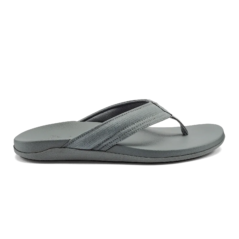 Men's sandals with a removable insole for cleaningMaha - Cooler Grey