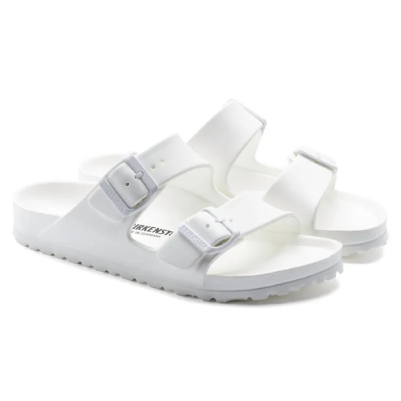 Men's sandals with a pointed toe for a stylish lookMen's Arizona Slippers In White