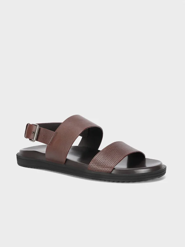 Men's sandals with a contrast stitching detailMens "LEOPOLD" Casual Summer Sandals