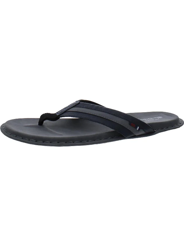 Men's sandals with a shock - absorbing insoleNewport Mens Faux Leather Flip-Flops