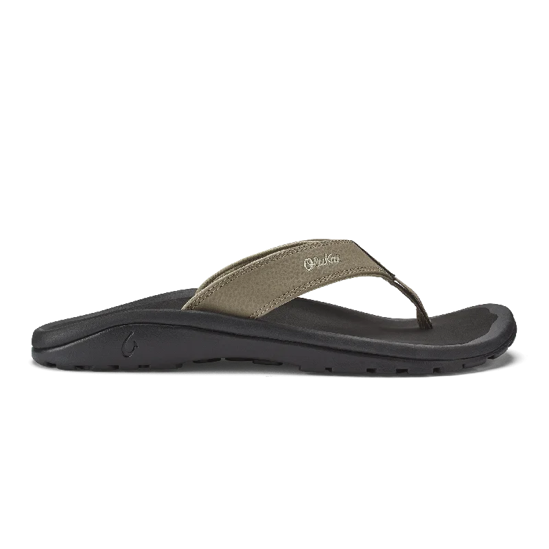 Men's sandals with a padded heel‘Ohana - Clay / Onyx