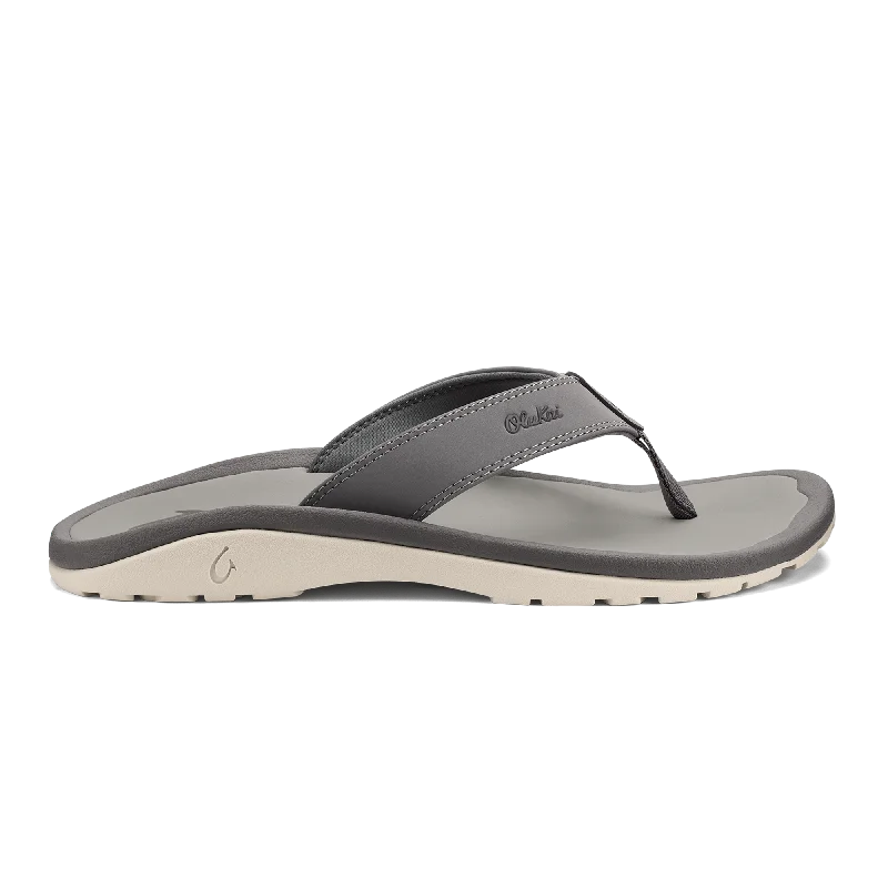 Men's sandals with a cushioned footbed‘Ohana - Graphite