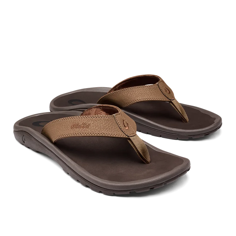 Men's sandals with a flexible sole for easy movementOlukai Ohana Sandal-Tan/Dk Java