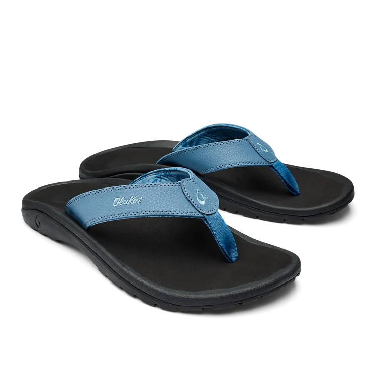 Men's sandals with a durable outer soleOlukai Ohana Sandal-Vintage Blue/Black