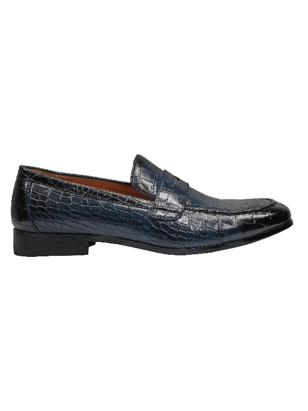 Men's loafers with a flexible sole for easy movementPRINTED PENNY LOAFERS