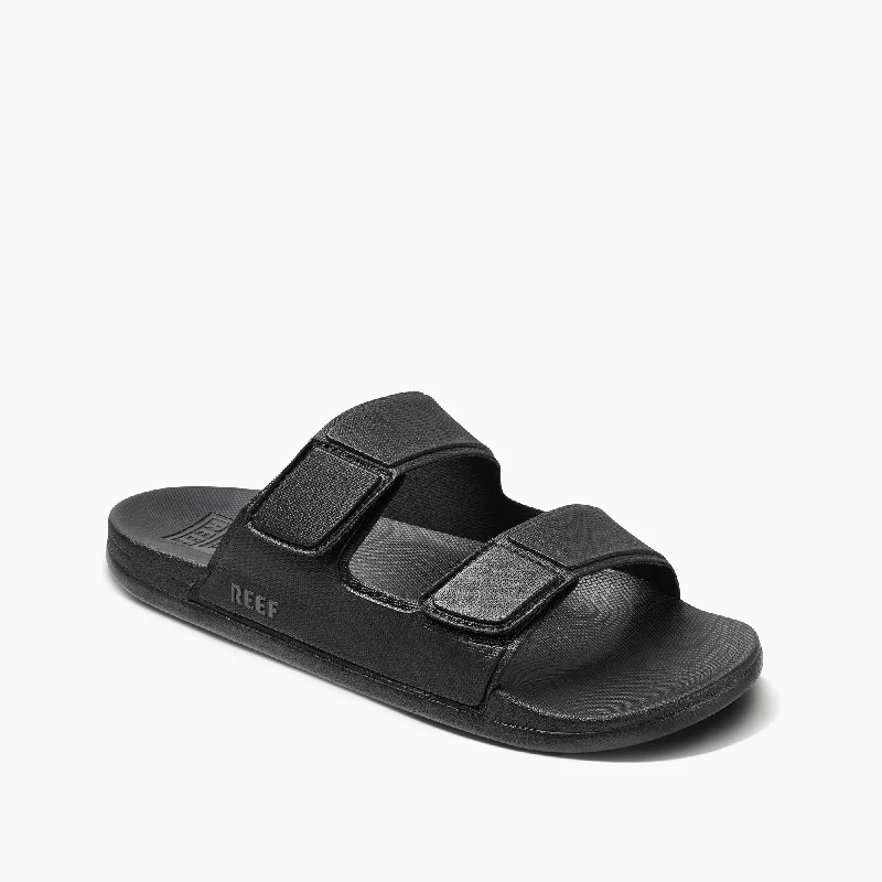 Men's sandals with a stretchy strap for a better fitReef Cushion Tradewind Sandal-Black