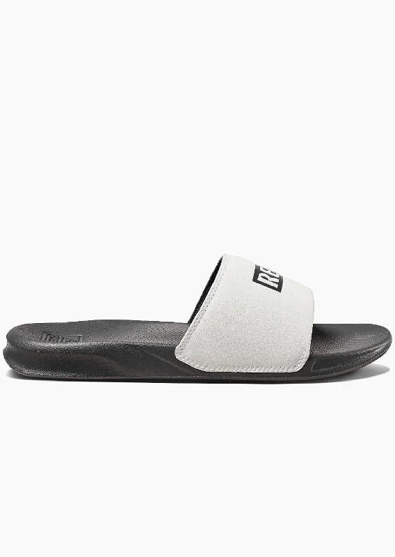 Men's sandals with a buckle closureReef Men's One Slides