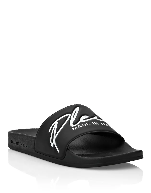 Men's sandals with a rubber sole for tractionSlipper