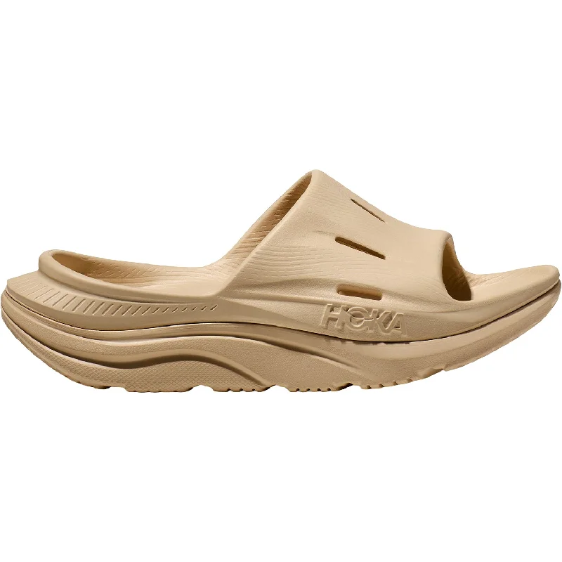 Men's sandals with a cushioned footbedUnisex Hoka Ora Recovery Slide 3 Shifting Sand EVA