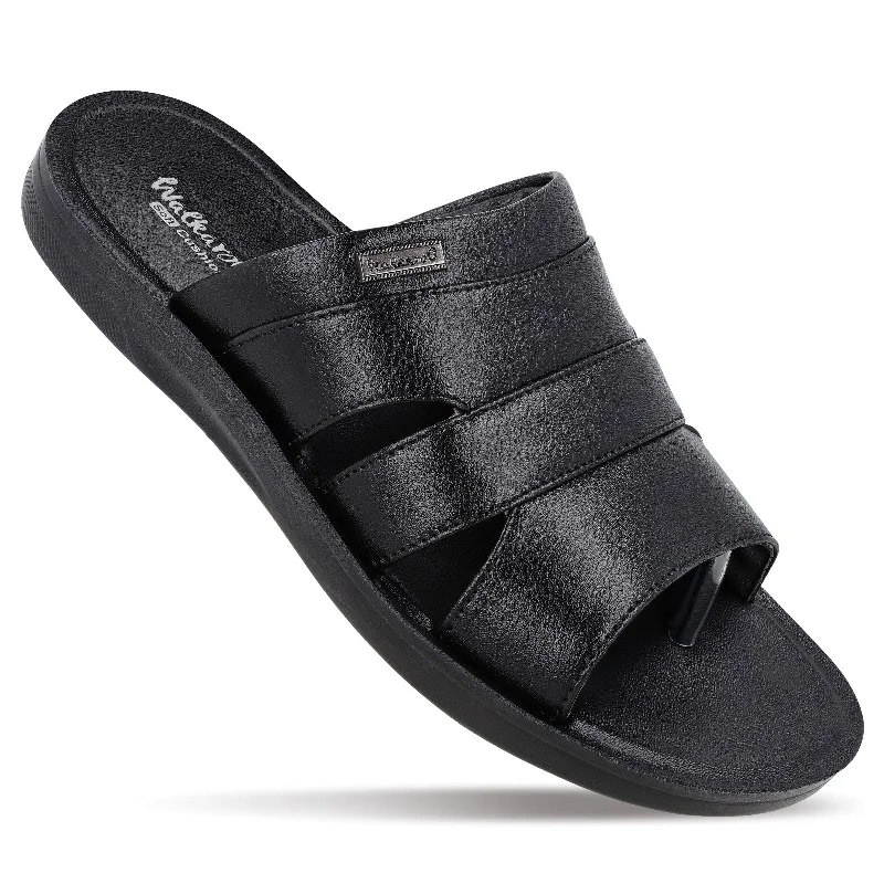 Men's sandals with a removable insole for cleaningMen's Daily Wear Comfort Sandals - WE1329 Black