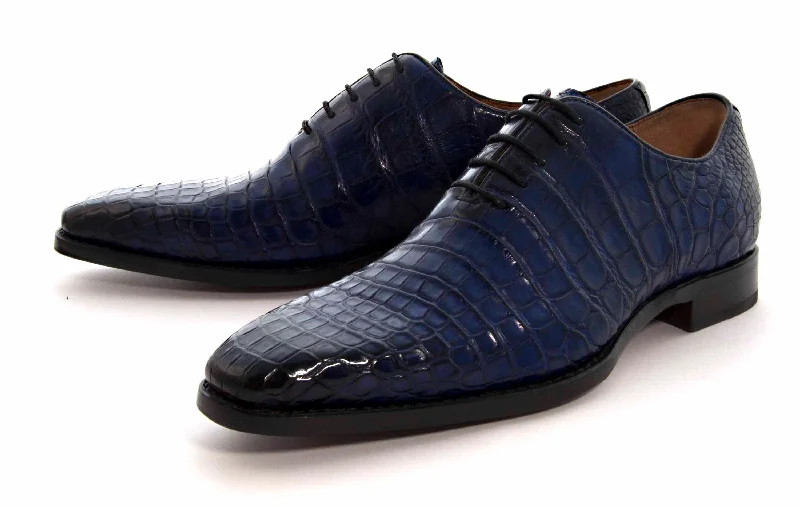 Men's Oxford shoes with a padded insole for all - day comfortStyle: 1505-8824A-Blue