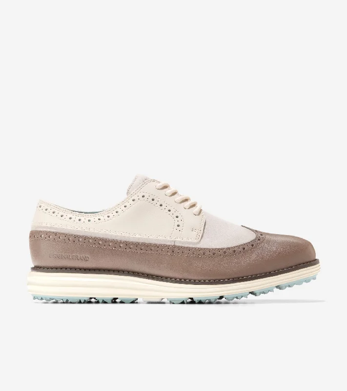 Men's Oxford shoes with a smooth leather upper and a leather soleMen's ØriginalGrand Wingtip Oxford Golf Shoe Men's Oxford shoes with a smooth leather upper and a leather soleMen's ØriginalGrand Wingtip Oxford Golf Shoe