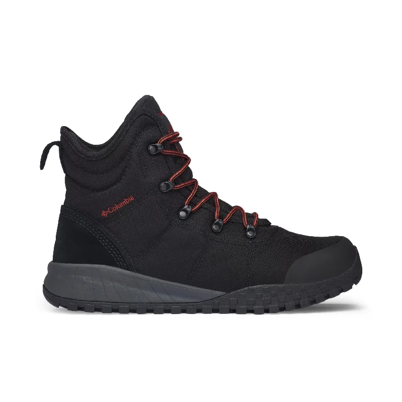 Men's Oxfords with a perforated leather strap for ventilationColumbia Men's Fairbanks Omni-Heat Boot Black Waterproof