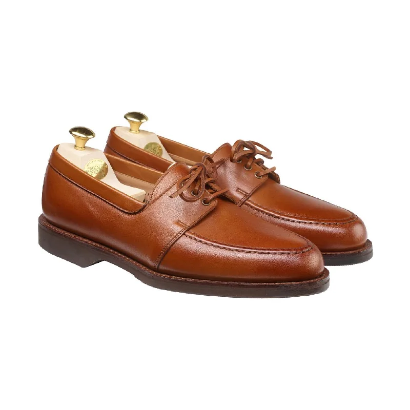 Men's loafers with a flexible sole for easy movementFalmouth Tan Wax Calf