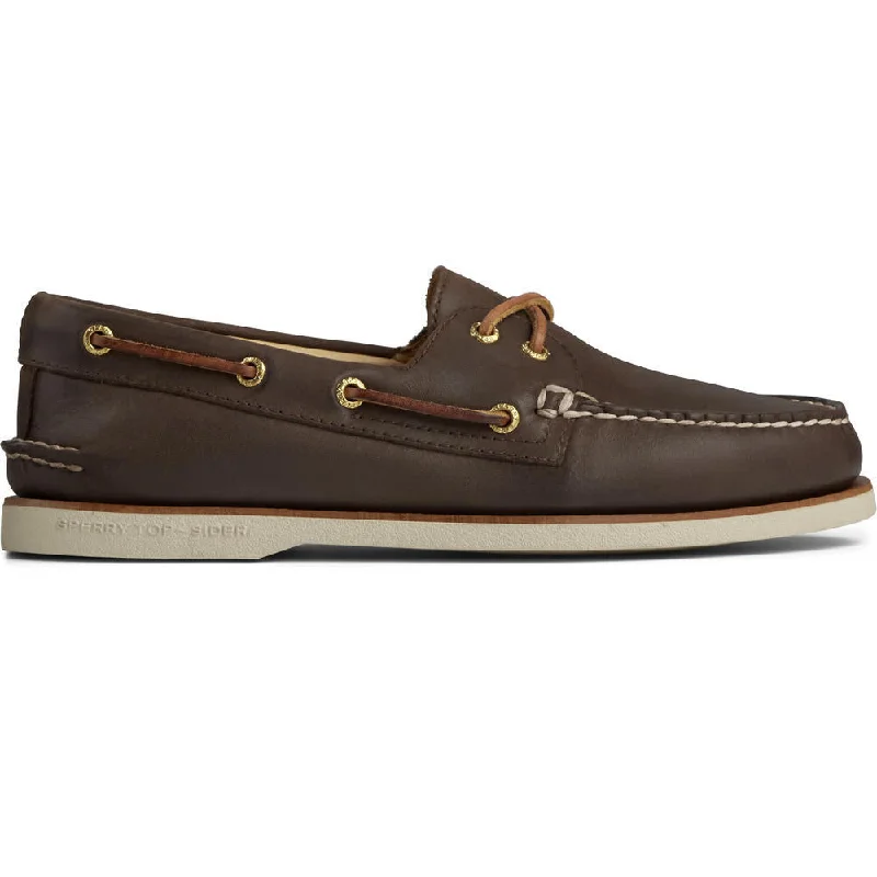 Canvas slip - on men's casual shoes for convenienceSperry Gold Cup Authentic Original 2-Eye Boat Shoe