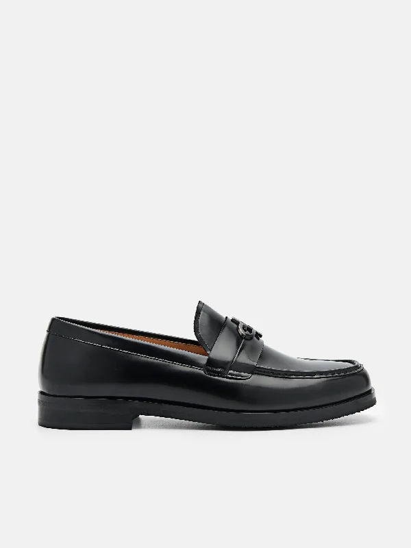 Men's leather loafers with a penny slotPEDRO Icon Leather Loafers