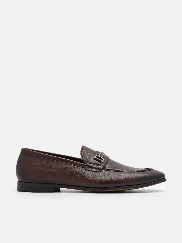 Men's loafers with a pointed toe for a stylish appearanceSteven Leather Loafers