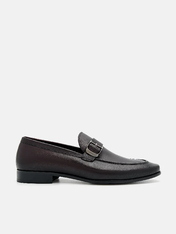 Men's loafers with a memory foam insoleHelix Leather Loafers