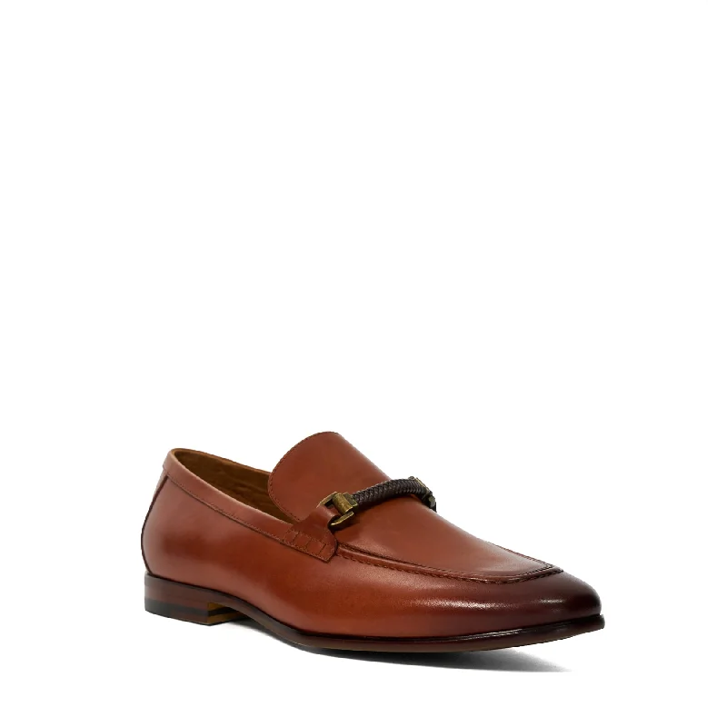 Men's loafers with a smooth leather finishSCILLY - TAN