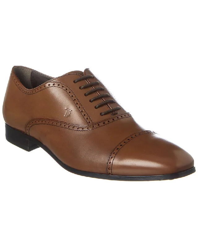 Men's Oxford shoes with a polished leather finishTOD’s Leather Oxford