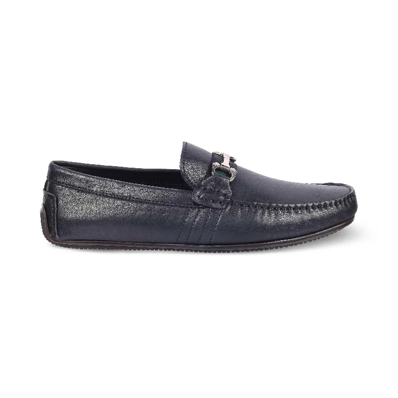 Suede men's loafers for a soft and luxurious feelTresmode Leavre Blue Men's Leather Driving Loafers