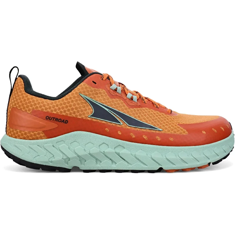 Minimalist men's running shoes for a natural feelAltra Outroad Mens Trail Running Shoes - Orange