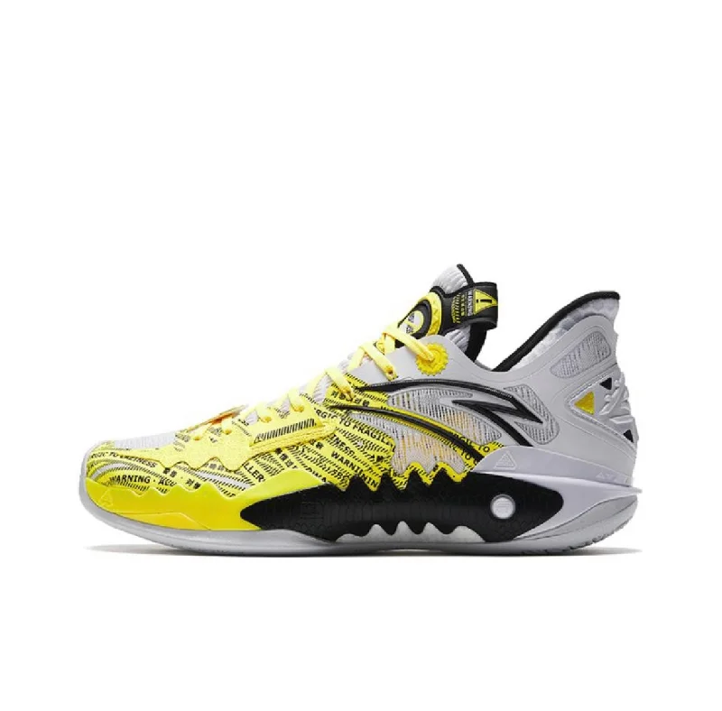 Men's basketball shoes boasting Cushlon midsole for shock absorptionAnta Shock Wave 5 - Allergy