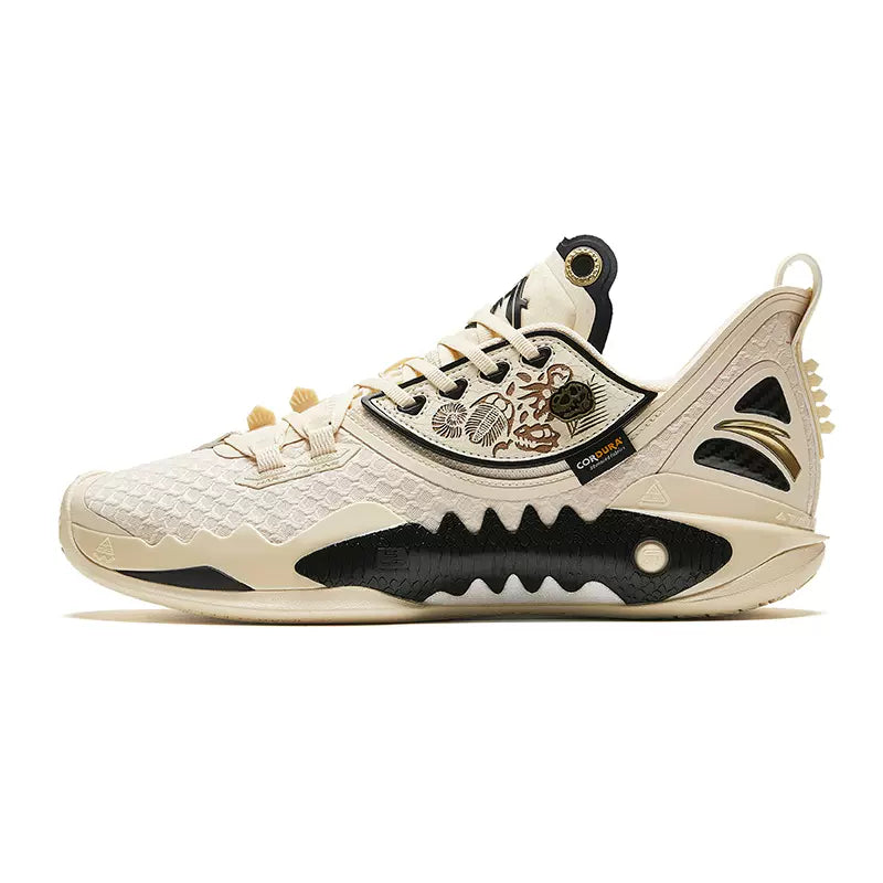 Men's basketball shoes with a gradient color scheme for a trendy appealAnta Shock Wave 5 V2 - Fossil