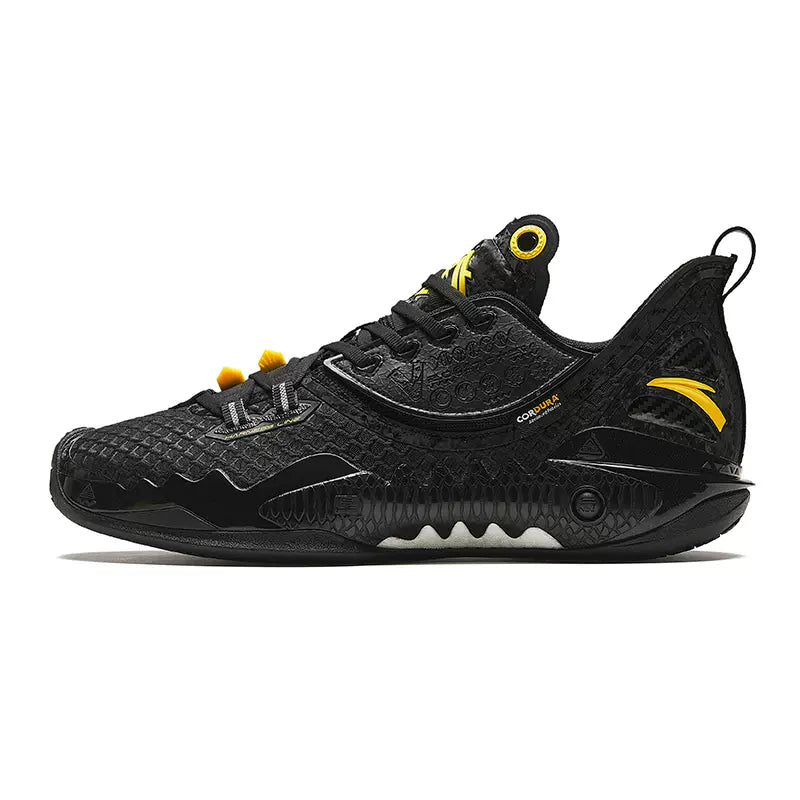 Men's high - top basketball shoes with a sleek, modern designAnta Shock Wave 5 V2 - Lightning