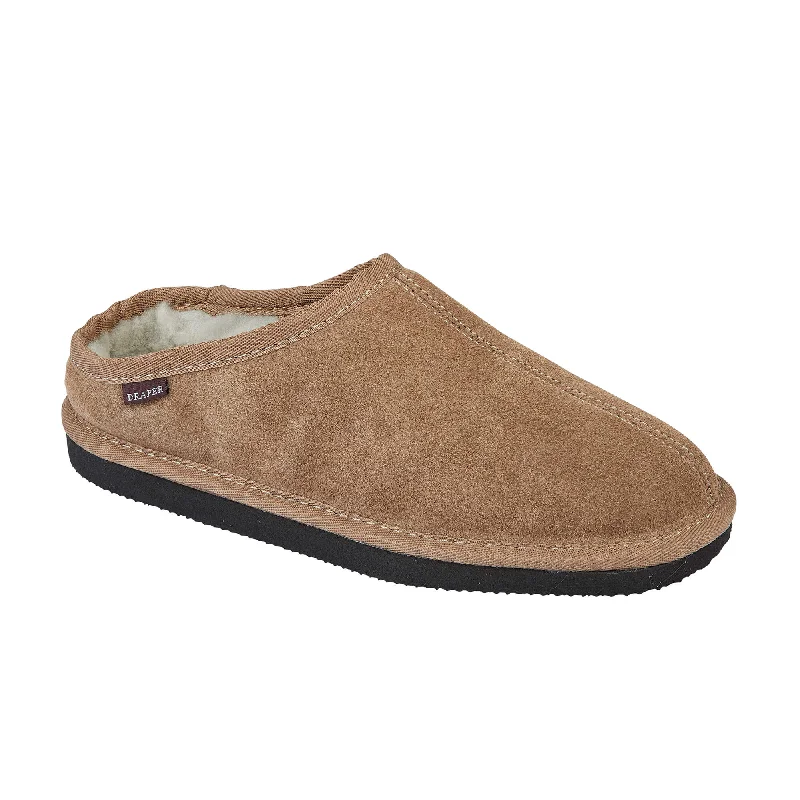 Men's slippers with a shock - absorbing midsoleBECKY Womens Sheepskin Mule Slippers