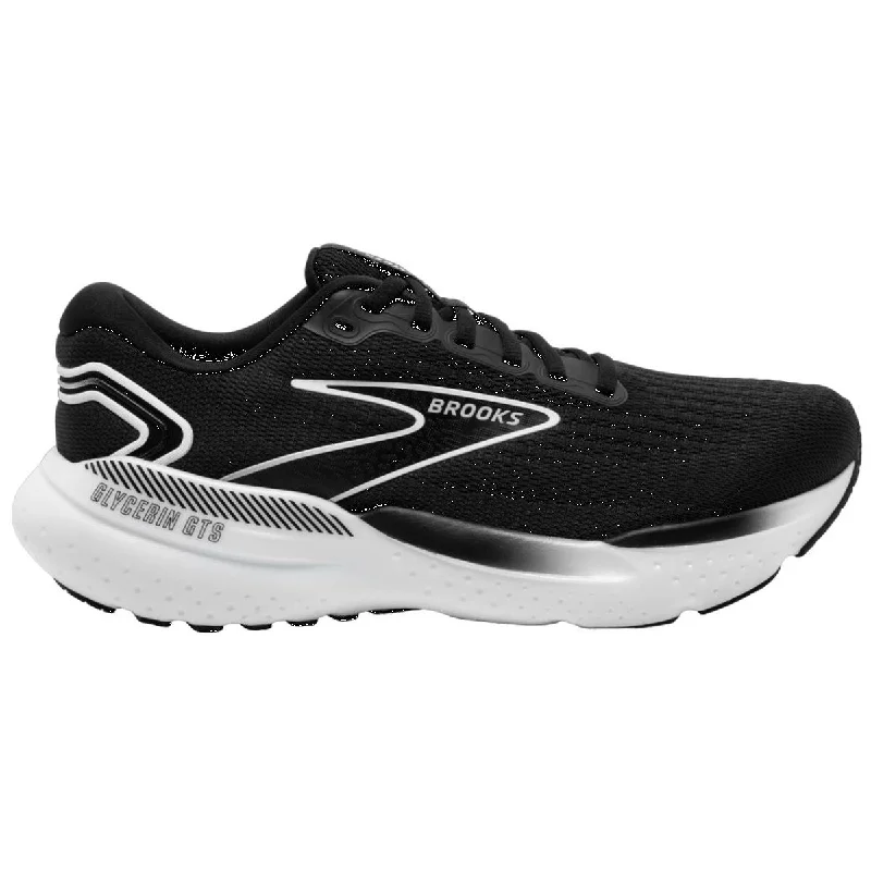 Men's running shoes with a removable insole for customizationBrooks Glycerin GTS 21 2E WIDE Mens Running Shoes