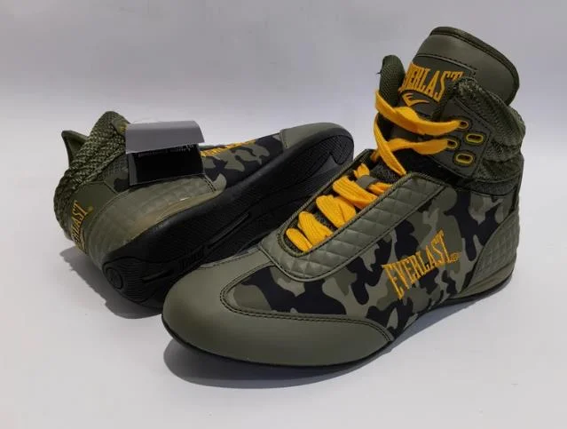 CLEARANCE SALES EVERLAST BOXING SHOES BOOTS LOW TOP Eur 37-38 Camo Green